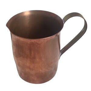 CopperCraft Guild 4" Pitcher Brass Handle